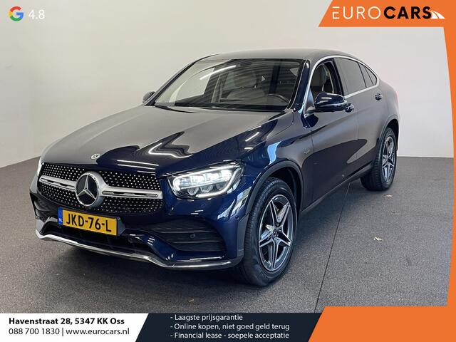 Mercedes-Benz Glc Coupé 300e 4MATIC 320pk PHEV AMG Line Navigatie Apple Carplay/Android Auto Camera Parkeersensoren Cruise Control Full Led Elektrische achterklep Stoelverwarming Climate Control Lichtmetalen velgen