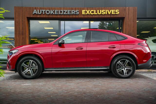 Mercedes-Benz Glc Coupé 400e 4MATIC AMG Line Schuifdak Ambient Trekhaak Leer 360 Camera Memory ACC