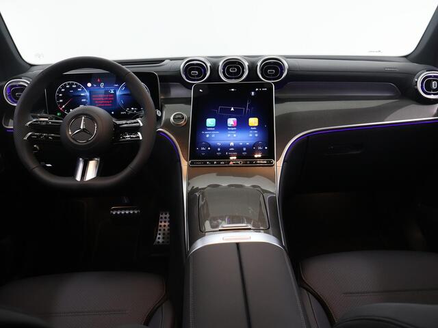 Mercedes-Benz Glc Coupé 300e 4MATIC Business Solution AMG |Premium Plus | Night Pakket | Treeplanken | Trekhaak | Burmester | Head-Up |