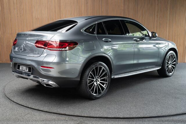 Mercedes-Benz Glc Coupé 300e 4M AMG Schuifdak Leer Navi 360 Distronic+ Stoelventilatie Memory seats Stoelverwarming Elektr. bedienbaar trekhaak PTS Elektr. achterklep BTW auto