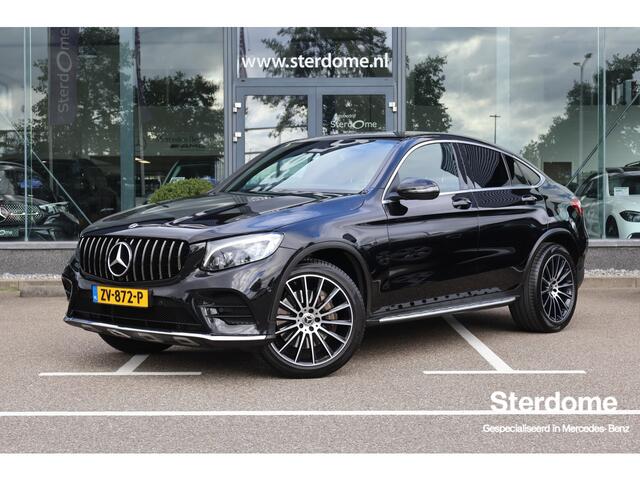 Mercedes-Benz Glc Coupé 250 4MATIC l AMG l Burmerster l Comand l Wegklapbare trekhaak l LED adaptief l Sfeerverlichting l Memory pakket voor bestuurdersstoel l KEYLESS GO l Parkeer pakket l Stoelverwarming l Elektr. bedienbare achterklep l Airconditioning l Regensensor l