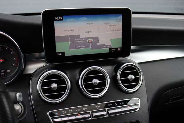 Mercedes-Benz Glc Coupé 300 4MATIC AMG Line | Luchtvering | Burmester | Distronic+ | Standkachel | HUD | Schuifdak | Trekhaak | Led Intelligent Light | Surround Camera | Keyless Go |