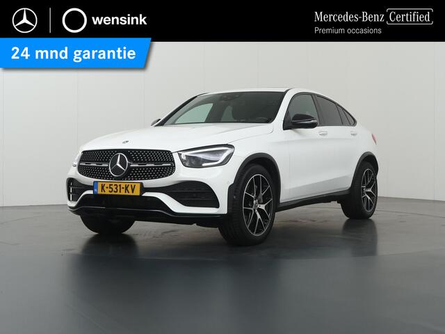 Mercedes-Benz Glc Coupé 200 4MATIC Premium Plus | AMG line | Night | Schuifdak | Memory | Stoelverwarming | 360 graden camera |