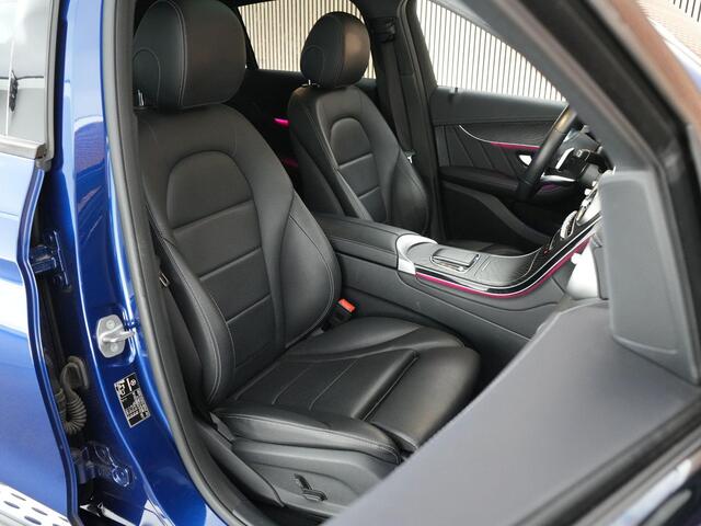 Mercedes-Benz Glc Coupé 300e 319pk 4MATIC AMG-Line |63 AMG bumpers|21"AMG velgen|kleppen systeem|schuif/kantel|Burmester|leder|Apple Carplay|360 camera|adaptive cruise control|blind spot|