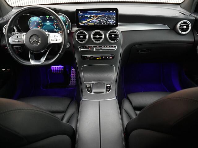Mercedes-Benz Glc Coupé 300e 319pk 4MATIC AMG-Line |63 AMG bumpers|21"AMG velgen|kleppen systeem|schuif/kantel|Burmester|leder|Apple Carplay|360 camera|adaptive cruise control|blind spot|