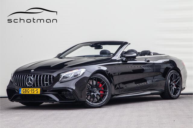 Mercedes-Benz S-KLASSE Cabrio AMG 63 4Matic Massage, Burmester, Distronic, Nieuwstaat