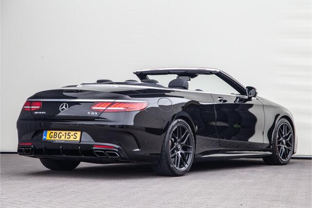 Mercedes-Benz S-KLASSE Cabrio AMG 63 4Matic Massage, Burmester, Distronic, Nieuwstaat