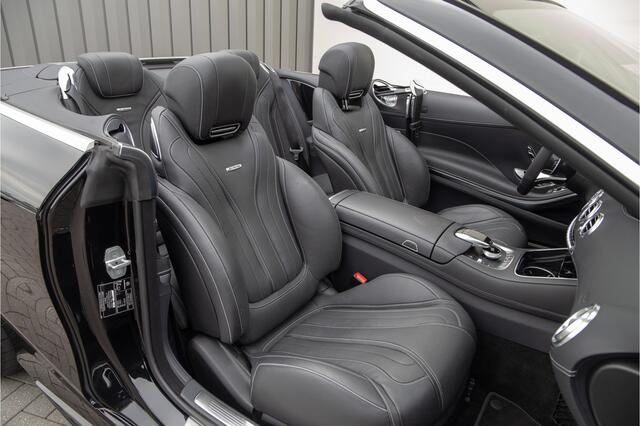 Mercedes-Benz S-KLASSE Cabrio AMG 63 4Matic Massage, Burmester, Distronic, Nieuwstaat