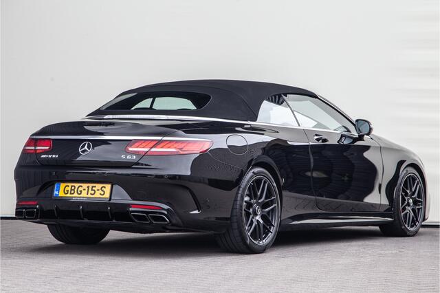 Mercedes-Benz S-KLASSE Cabrio AMG 63 4Matic Massage, Burmester, Distronic, Nieuwstaat