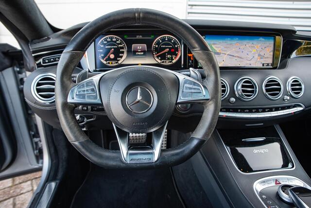 Mercedes-Benz S-KLASSE Coupé AMG 63 4Matic Panoramadak Kleppenuitlaat Burmester