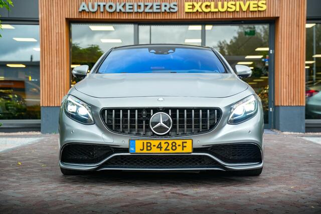 Mercedes-Benz S-KLASSE Coupé AMG 63 4Matic Panoramadak Kleppenuitlaat Burmester