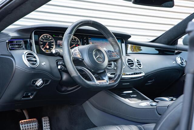 Mercedes-Benz S-KLASSE Coupé AMG 63 4Matic Panoramadak Kleppenuitlaat Burmester