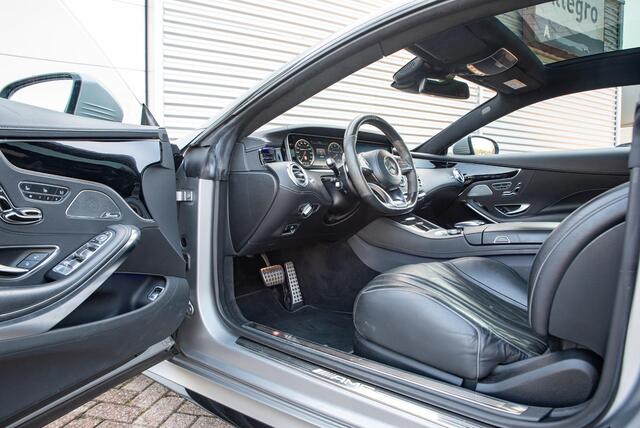 Mercedes-Benz S-KLASSE Coupé AMG 63 4Matic Panoramadak Kleppenuitlaat Burmester