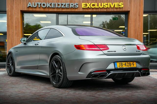 Mercedes-Benz S-KLASSE Coupé AMG 63 4Matic Panoramadak Kleppenuitlaat Burmester
