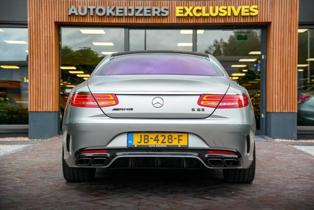 Mercedes-Benz S-KLASSE Coupé AMG 63 4Matic Panoramadak Kleppenuitlaat Burmester