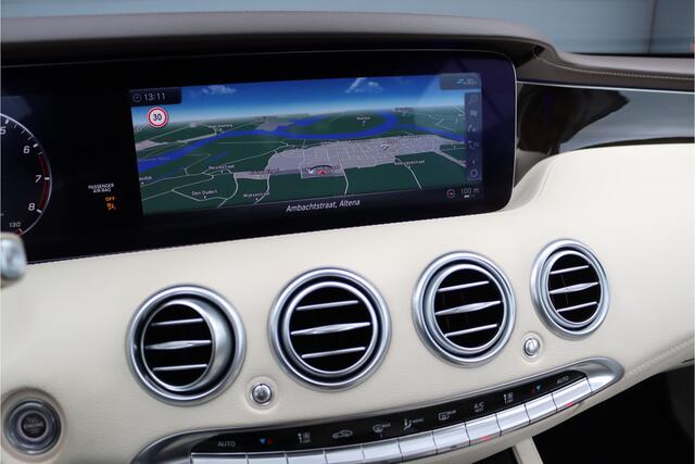 Mercedes-Benz S-KLASSE Coupé 450 4MATIC Premium+ AMG Line Aut9 | Panoramadak | Stoelventilatie | Distronic+ | Verwarmd Stuurwiel | Massage | Burmester | Vlakkenverwarming | HUD | DAB | Keyless Go |