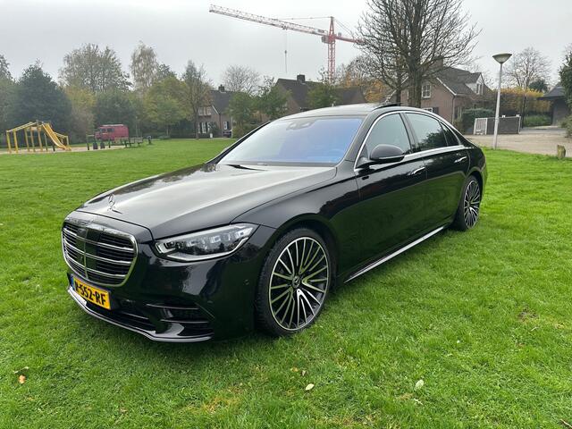 Mercedes-Benz S-KLASSE 580 4MATIC Lang AMG *BURMESTER*PANO-DAK*HEAD-UP*FULL OPTION*22inch 4 wiel aandrijving*