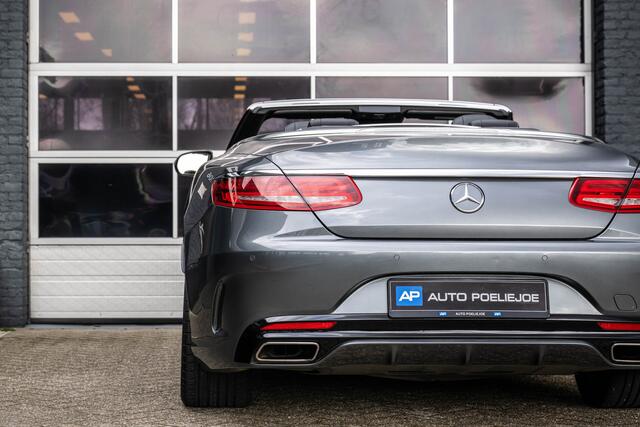 Mercedes-Benz S-KLASSE Cabrio 500 AMG In/Exterieur, ACC, Burmester, 360* Camera, Keyless, Nappa Leder, Airscarf, 20'LMV