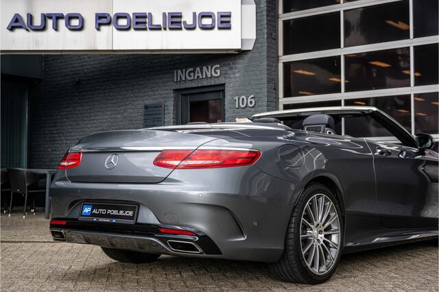 Mercedes-Benz S-KLASSE Cabrio 500 AMG In/Exterieur, ACC, Burmester, 360* Camera, Keyless, Nappa Leder, Airscarf, 20'LMV