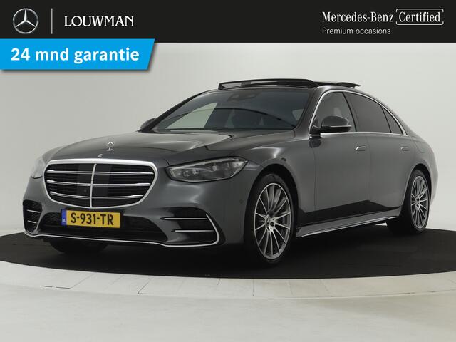 Mercedes-Benz S-KLASSE 580 e Lang AMG Line | Burmester® 3D surround sound system | 360°-camera | Rijassistentiepakket | Inclusief 24 maanden MB Certified garantie voor Europa.