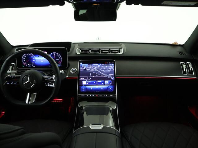 Mercedes-Benz S-KLASSE 580 e Lang AMG Line | Burmester® 3D surround sound system | 360°-camera | Rijassistentiepakket | Inclusief 24 maanden MB Certified garantie voor Europa.