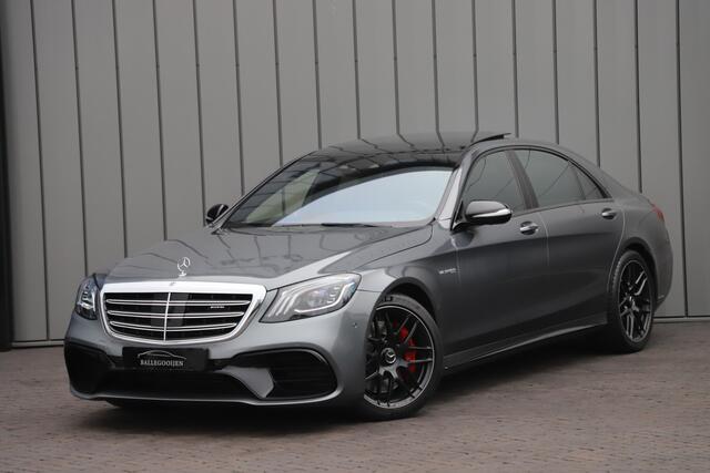 Mercedes-Benz S-KLASSE 63 AMG 612PK 4-Matic+ Lang | Massage | Head-up | Keyles-go | Burmester | Panoramadak | Sfeerverlichting | Stoelkoeling | 2017.