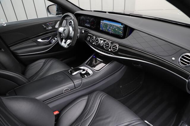 Mercedes-Benz S-KLASSE 63 AMG 612PK 4-Matic+ Lang | Massage | Head-up | Keyles-go | Burmester | Panoramadak | Sfeerverlichting | Stoelkoeling | 2017.
