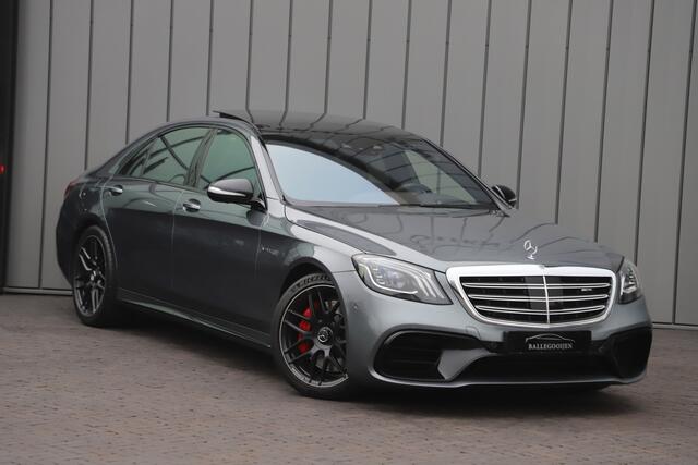 Mercedes-Benz S-KLASSE 63 AMG 612PK 4-Matic+ Lang | Massage | Head-up | Keyles-go | Burmester | Panoramadak | Sfeerverlichting | Stoelkoeling | 2017.