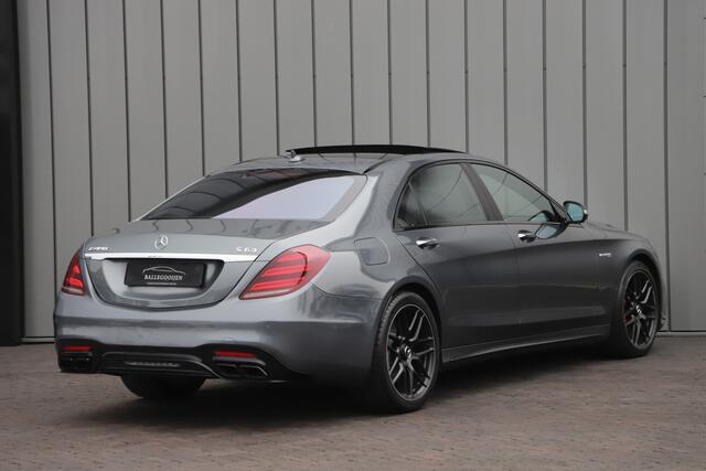 Mercedes-Benz S-KLASSE 63 AMG 612PK 4-Matic+ Lang | Massage | Head-up | Keyles-go | Burmester | Panoramadak | Sfeerverlichting | Stoelkoeling | 2017.