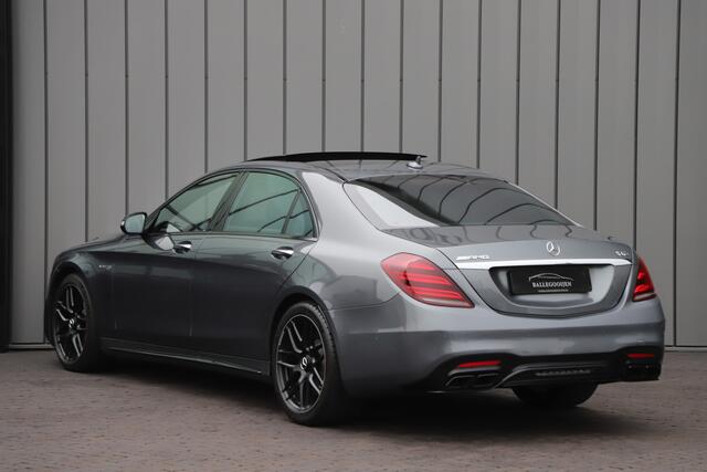 Mercedes-Benz S-KLASSE 63 AMG 612PK 4-Matic+ Lang | Massage | Head-up | Keyles-go | Burmester | Panoramadak | Sfeerverlichting | Stoelkoeling | 2017.