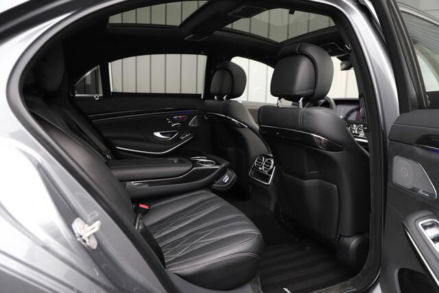 Mercedes-Benz S-KLASSE 63 AMG 612PK 4-Matic+ Lang | Massage | Head-up | Keyles-go | Burmester | Panoramadak | Sfeerverlichting | Stoelkoeling | 2017.
