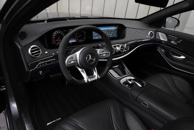 Mercedes-Benz S-KLASSE 63 AMG 612PK 4-Matic+ Lang | Massage | Head-up | Keyles-go | Burmester | Panoramadak | Sfeerverlichting | Stoelkoeling | 2017.