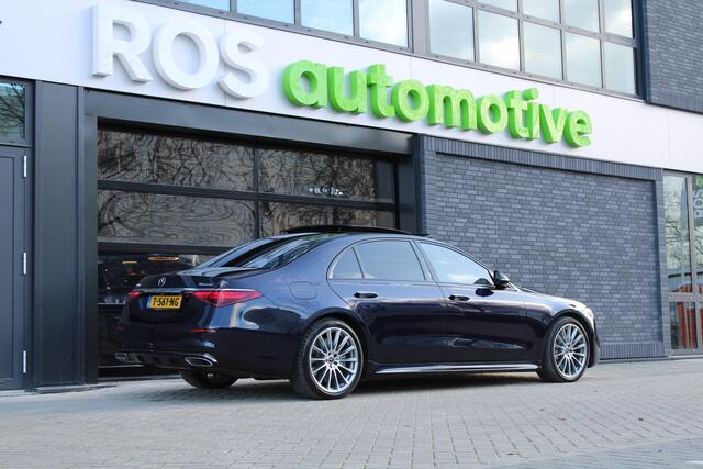 Mercedes-Benz S-KLASSE 580 e 4MATIC Lang AMG Line NAP | VOL | MASSAGE | HEAD-UP | VENTILATIE | LASER | 4 WIELBESTURING |