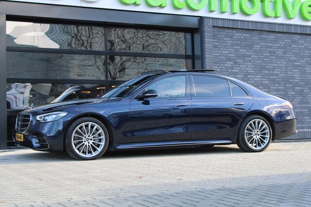 Mercedes-Benz S-KLASSE 580 e 4MATIC Lang AMG Line NAP | VOL | MASSAGE | HEAD-UP | VENTILATIE | LASER | 4 WIELBESTURING |