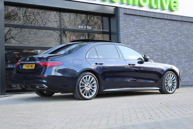 Mercedes-Benz S-KLASSE 580 e 4MATIC Lang AMG Line NAP | VOL | MASSAGE | HEAD-UP | VENTILATIE | LASER | 4 WIELBESTURING |