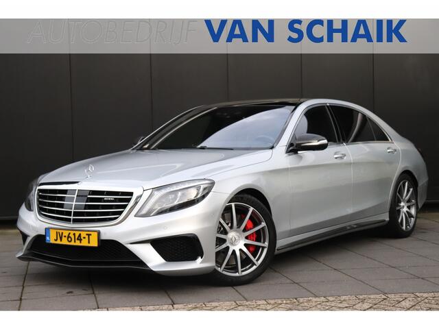 Mercedes-Benz S-KLASSE AMG 63 4Matic Lang | 585 PK | 3D BURMESTER | PANO | STOEL/STUURVERW. | STOELVERK. | MEMORY | 360° CAMERA | LEDER | HEAD-UP | TV | CARBON FULL OPTIONS |