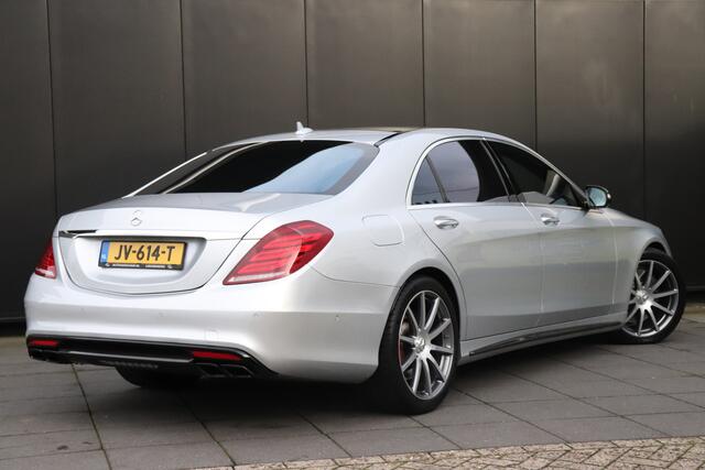 Mercedes-Benz S-KLASSE AMG 63 4Matic Lang | 585 PK | 3D BURMESTER | PANO | STOEL/STUURVERW. | STOELVERK. | MEMORY | 360° CAMERA | LEDER | HEAD-UP | TV | CARBON FULL OPTIONS |