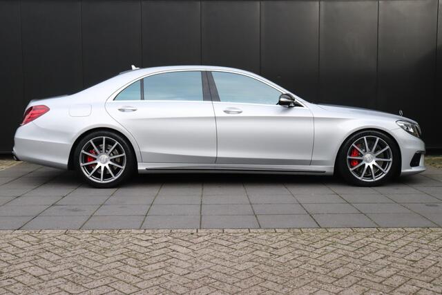 Mercedes-Benz S-KLASSE AMG 63 4Matic Lang | 585 PK | 3D BURMESTER | PANO | STOEL/STUURVERW. | STOELVERK. | MEMORY | 360° CAMERA | LEDER | HEAD-UP | TV | CARBON FULL OPTIONS |