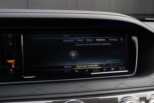 Mercedes-Benz S-KLASSE AMG 63 4Matic Lang | 585 PK | 3D BURMESTER | PANO | STOEL/STUURVERW. | STOELVERK. | MEMORY | 360° CAMERA | LEDER | HEAD-UP | TV | CARBON FULL OPTIONS |