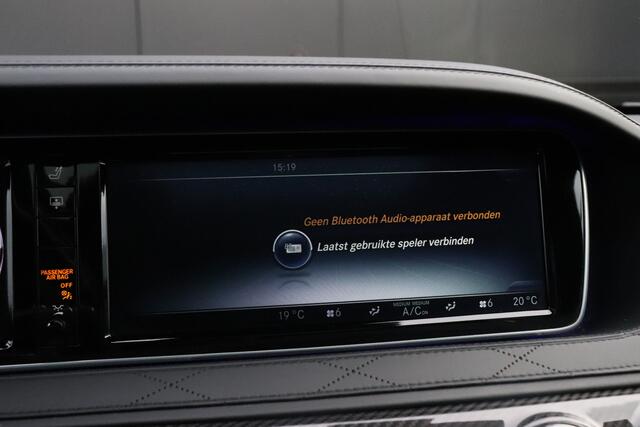 Mercedes-Benz S-KLASSE AMG 63 4Matic Lang | 585 PK | 3D BURMESTER | PANO | STOEL/STUURVERW. | STOELVERK. | MEMORY | 360° CAMERA | LEDER | HEAD-UP | TV | CARBON FULL OPTIONS |