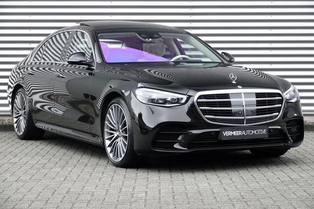 Mercedes-Benz S-KLASSE 500 4MATIC Lang AMG Line | Pano | Massage | HUD | Schermen | Burm | Ventilatie | Soft | Night | Compleet |
