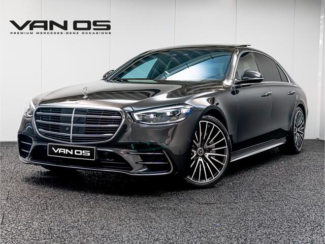 Mercedes-Benz S-KLASSE S 450d 4MATIC Lang AMG Line | Achteras sturing