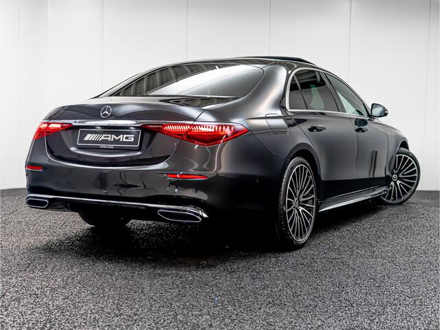 Mercedes-Benz S-KLASSE S 450d 4MATIC Lang AMG Line | Achteras sturing