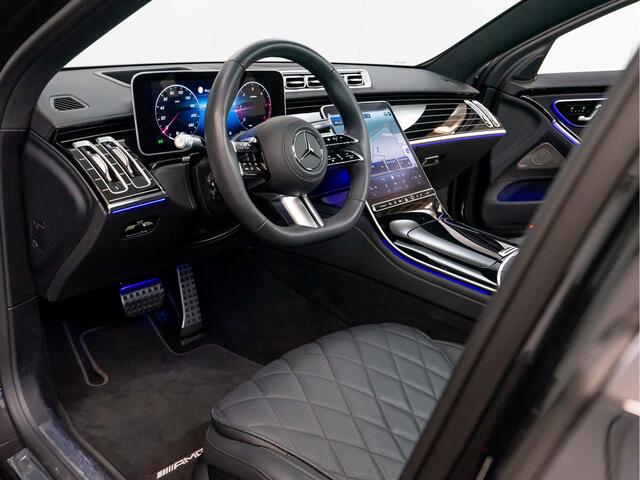 Mercedes-Benz S-KLASSE S 450d 4MATIC Lang AMG Line | Achteras sturing