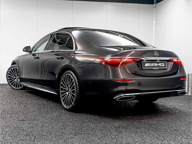 Mercedes-Benz S-KLASSE S 450d 4MATIC Lang AMG Line | Achteras sturing
