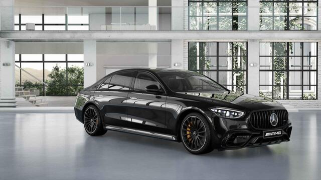 Mercedes-Benz S-KLASSE AMG 63 S E Performance | Keramische remmen | Carbon | Head up Display Augmented | Night pakket | Sluitbekrachtiging | Entertainment schermen achter |