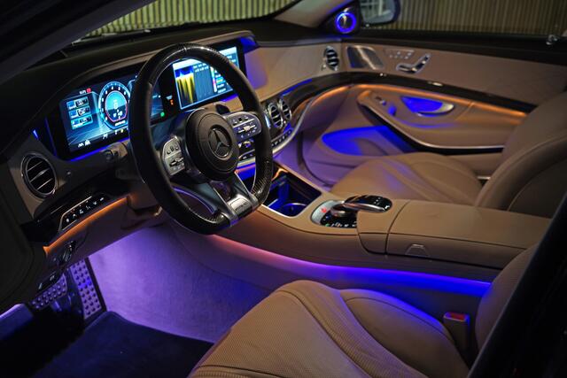 Mercedes-Benz S-KLASSE AMG 63 4Matic+ Lang | EXCL BPM / EXPORTPRIJS | PANO | BURMESTER | CARBON | NIGHT | NACHT |