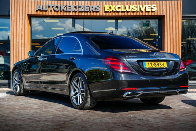 Mercedes-Benz S-KLASSE 350d Lang Premium Plus Panodak Burmester Stoelventilatie Memory 360 Camera ACC