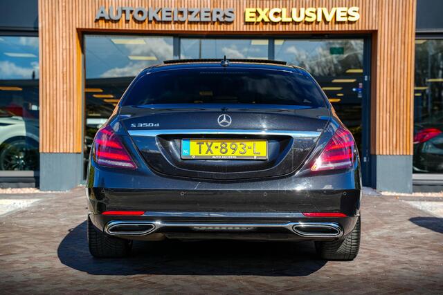 Mercedes-Benz S-KLASSE 350d Lang Premium Plus Panodak Burmester Stoelventilatie Memory 360 Camera ACC