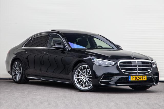 Mercedes-Benz S-KLASSE 580 e Lang AMG Line, Achterasbesturing, Leder Exclusief, Burmester, Airmatic, 2022
